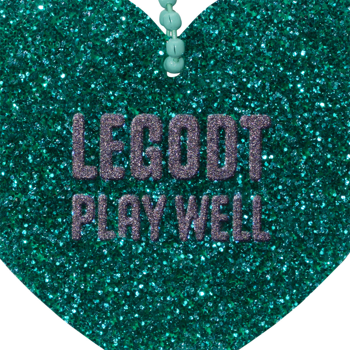 タムクハートグリッターキーリング