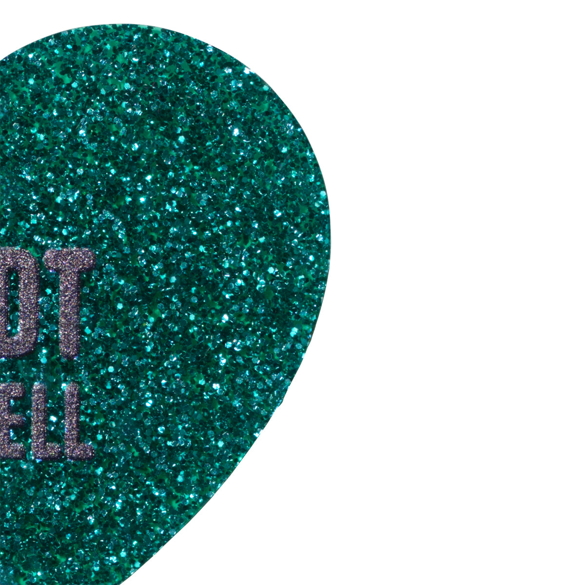 タムクハートグリッターキーリング