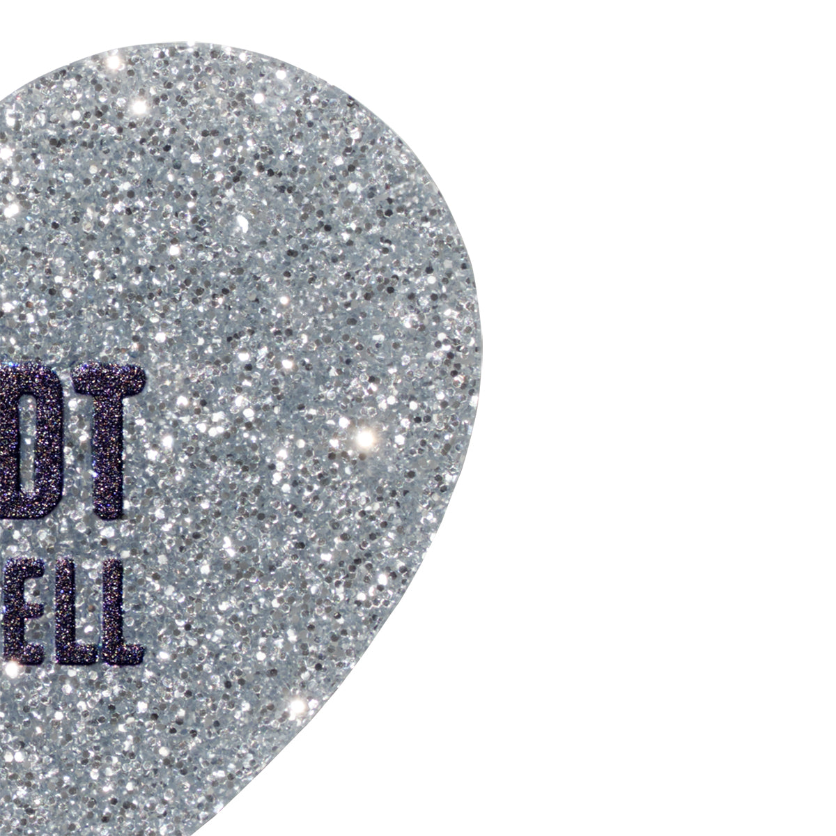 タムクハートグリッターキーリング