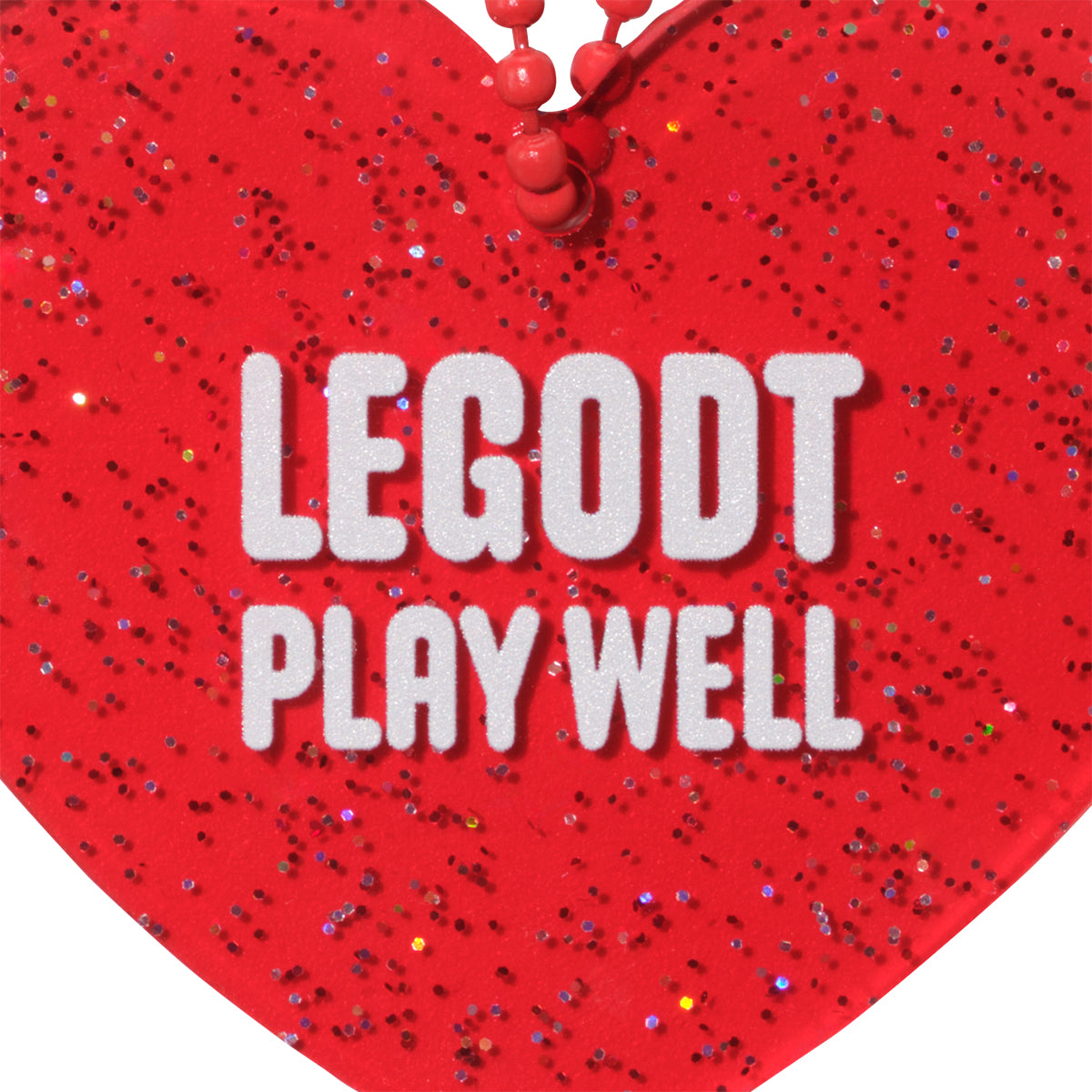 タムクハートグリッターキーリング