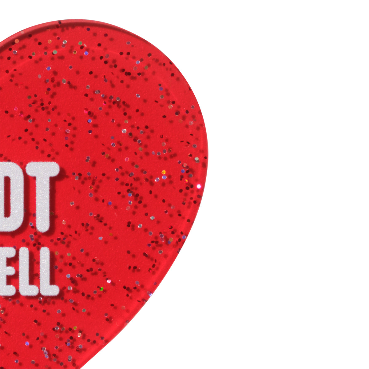 タムクハートグリッターキーリング