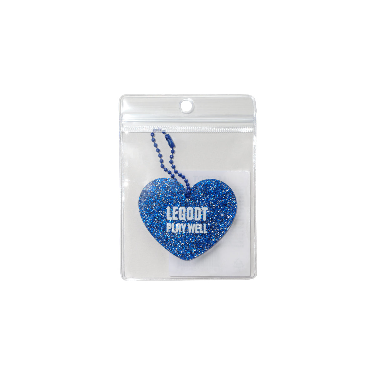 タムクハートグリッターキーリング